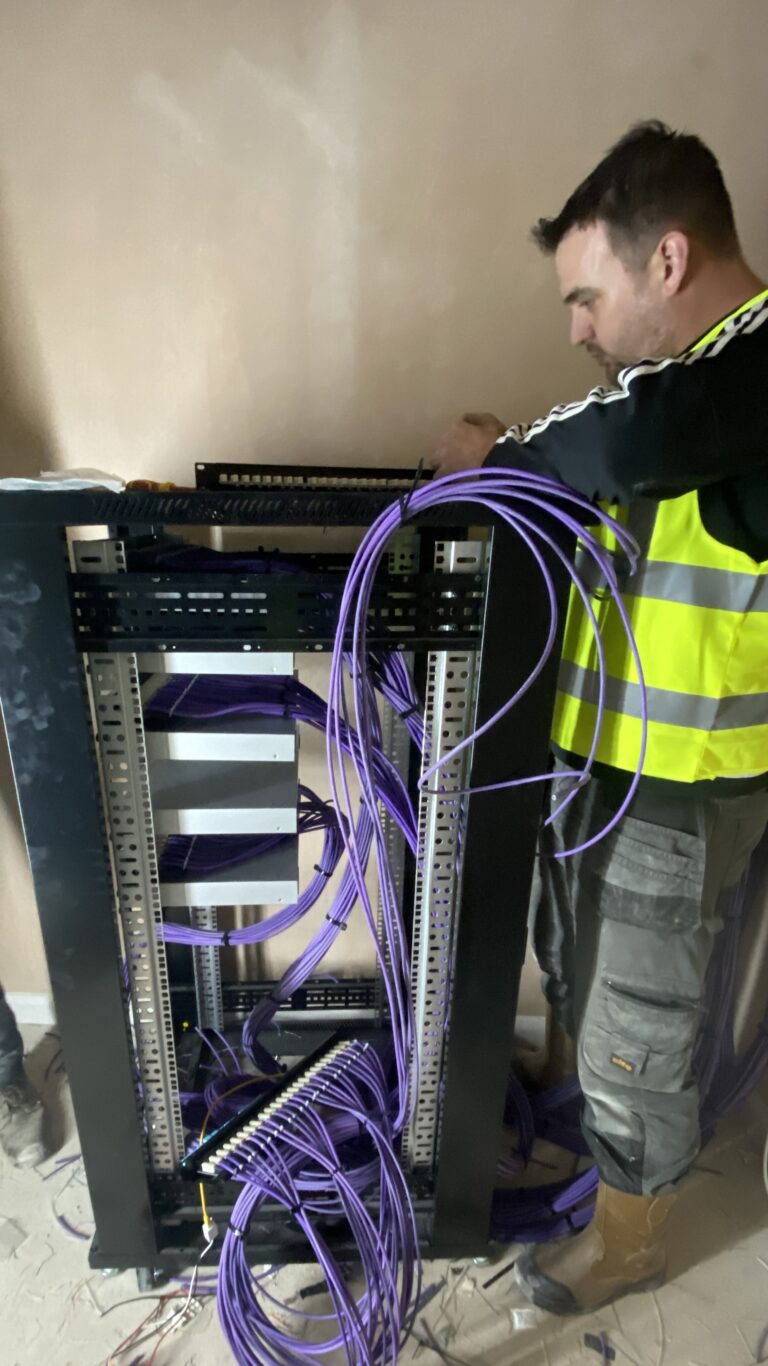 AC Digital Technology Limited Business Network Cabling and Cabinet Preparation Somerset