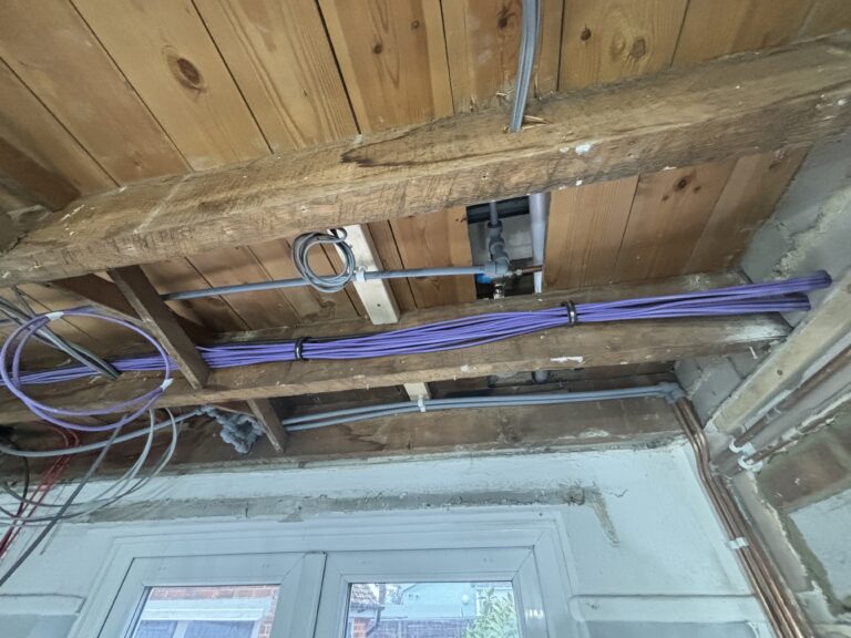 RJ45 & Fibre Routing Internal